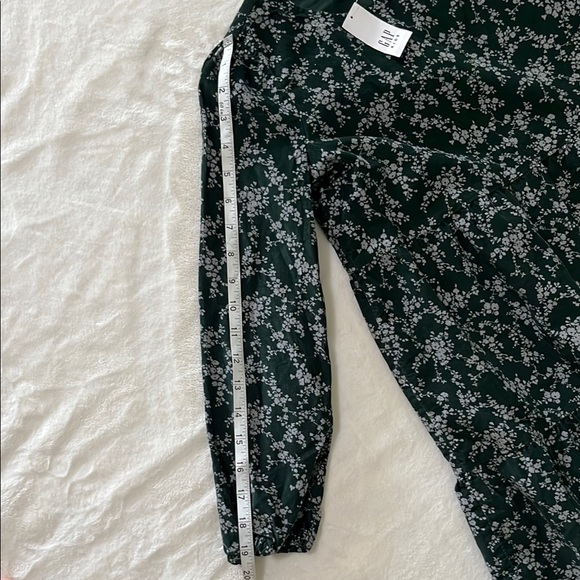 GAP Green Floral Kids Dress - Picture 6 of 11